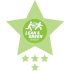 Logo keurmerk LEAN and GREEN 4 stars