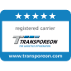 Logo registered carrier Transporeon